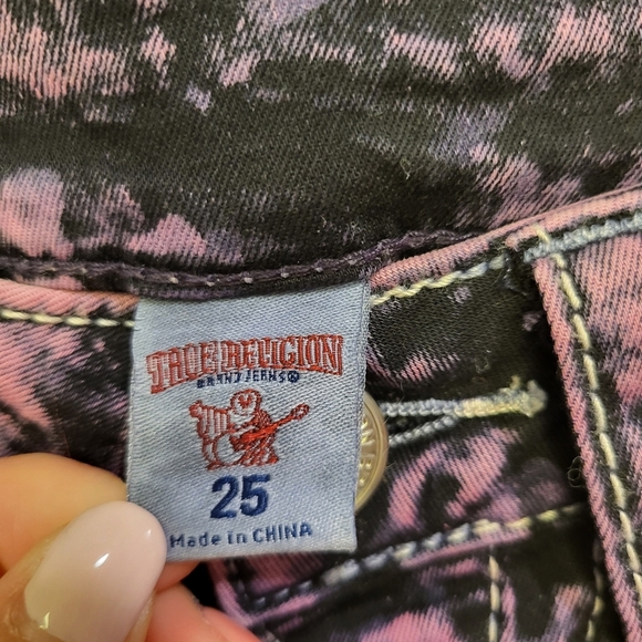True Religion pink pants - Picture 2 of 8